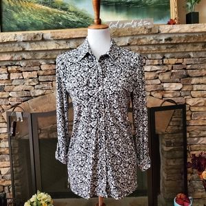 🆕Karl Lagerfeld Floral Print Blouse